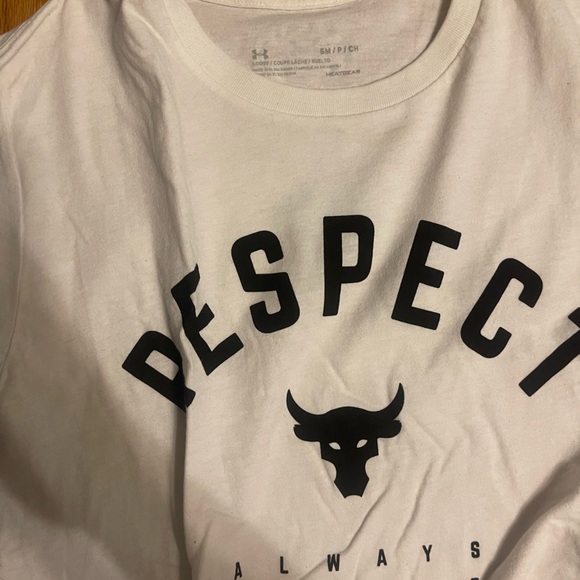 Project rock Respect shirt. Size small - Picture 3 of 3